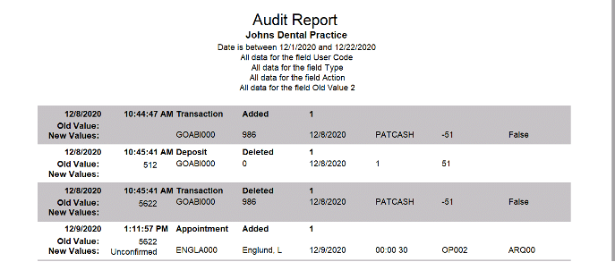 Example of Audit Report