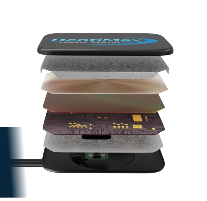 Inside view of the DentiMax Dental Sensor